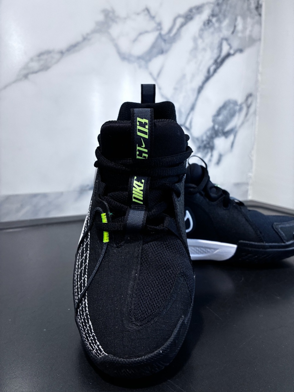 Nike Air Zoom GT Cut 3 'Black & White' kids - Picture 4 of 9